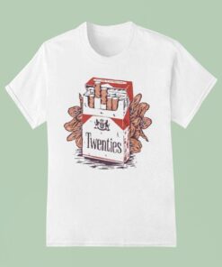 Aaron West And The Roaring Twenties Twenties Pack Cigarettes Shirt