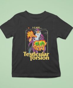 Aidan Wachter I Cast Testicular Torsion Wizard Shirt