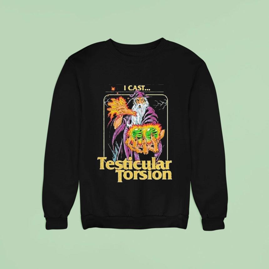 Aidan Wachter I Cast Testicular Torsion Wizard Shirt Aidan Wachter I Cast Testicular Torsion Wizard Shirt