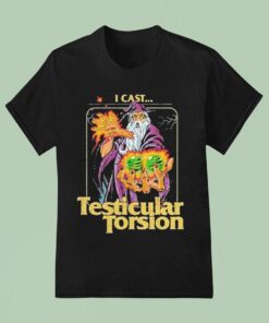 Aidan Wachter I Cast Testicular Torsion Wizard Shirt