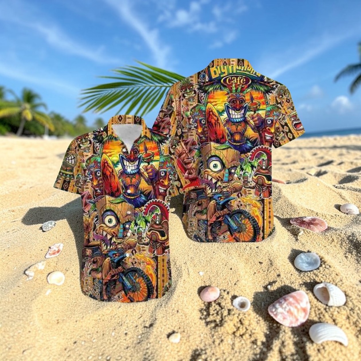 All Day Every Day Happy Funny Tiki Tiki Tropical Vintage Beach Hawaiian Shirt All Day Every Day Happy Funny Tiki Tiki Tropical Vintage Beach Hawaiian Shirt