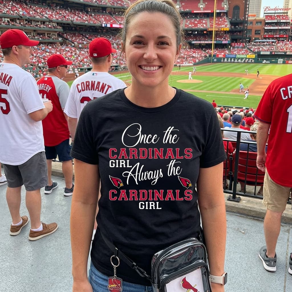 Always The Arizona Cardinals Girl Unisex Shirt Always The Arizona Cardinals Girl Unisex Shirt