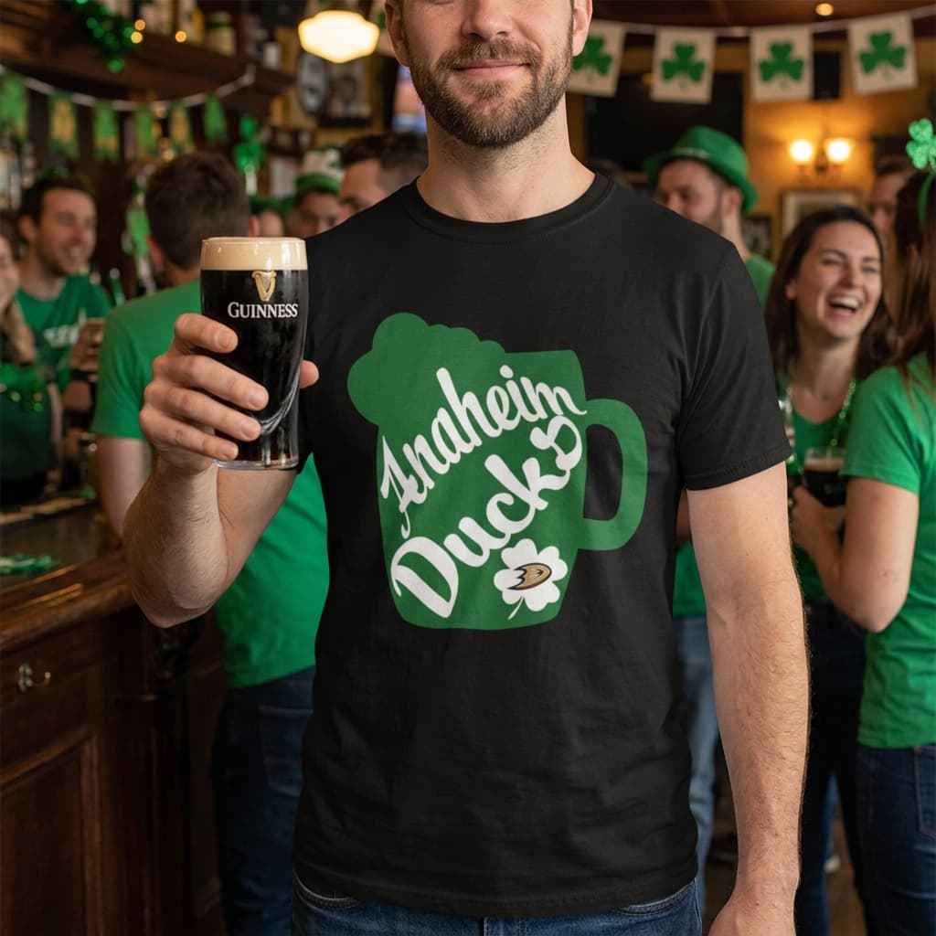Amazing Beer Patrick's Day Anaheim Ducks Unisex Shirt Amazing Beer Patrick's Day Anaheim Ducks Unisex Shirt