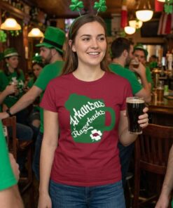 Amazing Beer Patrick’s Day Arkansas Razorbacks Unisex Shirt