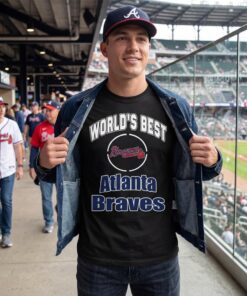 Amazing World’s Best Dad Atlanta Braves Unisex Shirt