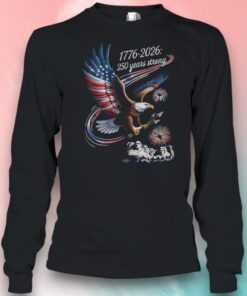 Americas 250th Anniversary Eagle Flight 1776 2026 Mount Rushmore Patriotic Celebration Shirt