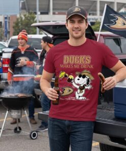 Anaheim Ducks Make Me Drinks Unisex Shirt