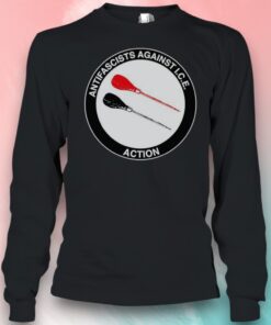 Antifascists Against I.C.E Action Logo Shirt