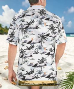 Aom French Airlines Boeing 737 500 Hawaiian Shirt For Men And Women