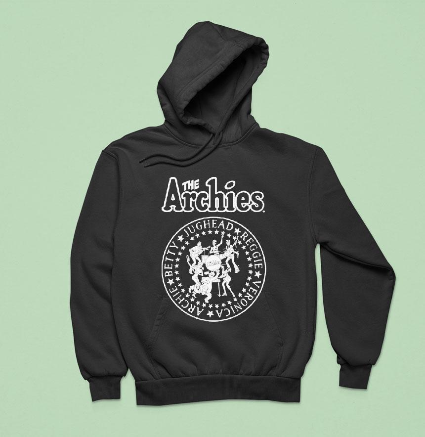 Archie, Betty, Veronica, Reggie, Jughead And Hot Dog Jughead Shirt Archie, Betty, Veronica, Reggie, Jughead And Hot Dog Jughead Shirt