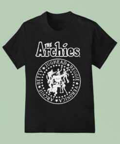 Archie, Betty, Veronica, Reggie, Jughead And Hot Dog Jughead Shirt