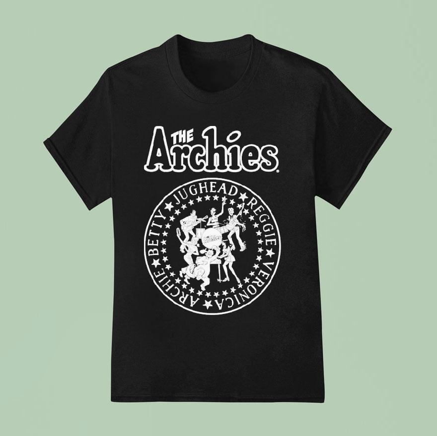 Archie, Betty, Veronica, Reggie, Jughead And Hot Dog Jughead Shirt Archie, Betty, Veronica, Reggie, Jughead And Hot Dog Jughead Shirt