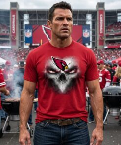 Arizona Cardinals Skulls Of Fantasy Logo Unisex Shirt