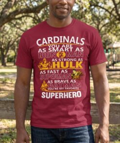 Arizona Cardinals You’re My Favorite Super Hero Unisex Shirt
