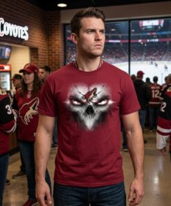Arizona Coyotes Skulls Of Fantasy Logo Unisex Shirt