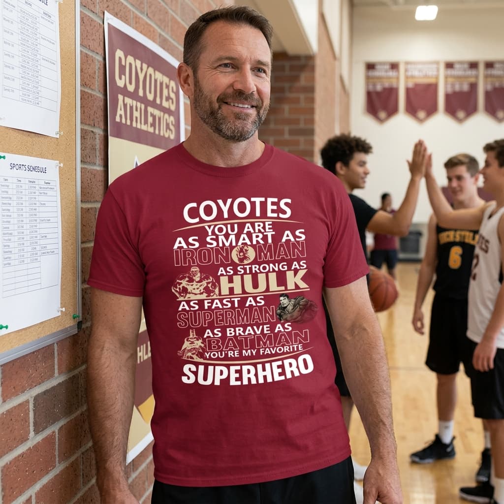 Arizona Coyotes You're My Favorite Super Hero Unisex Shirt Arizona Coyotes You're My Favorite Super Hero Unisex Shirt