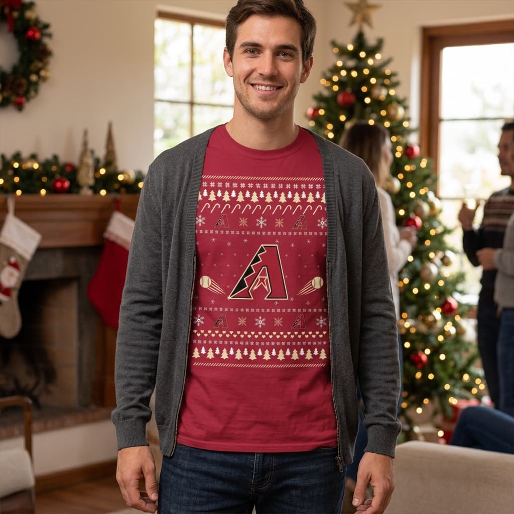 Arizona Diamondbacks Stitch Knitting Style Unisex Shirt Arizona Diamondbacks Stitch Knitting Style Unisex Shirt