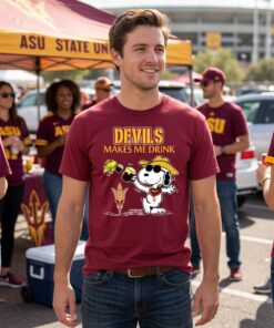 Arizona State Sun Devils Make Me Drinks Unisex Shirt
