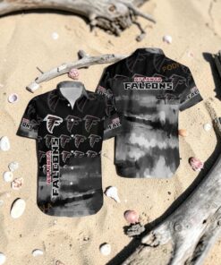 Atlanta Falcons Sugar Skull NFL Gift For Fan Hawaiian Graphic Print Shirt, Atlanta Falcons Fan Shirt