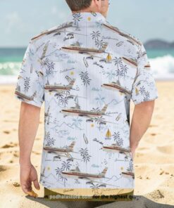 Australia Qantas Boeing 707 138 Vintage Hawaiian Shirt For Men And Women
