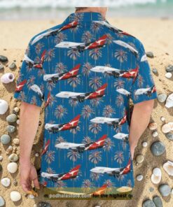Australia Qantas Boeing 747sp 38 Hawaiian Shirt