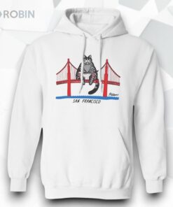 B Kliban Cat San Francisco Bridge Ryan Gosling Shirt