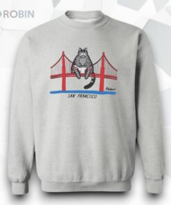 B Kliban Cat San Francisco Bridge Ryan Gosling Shirt