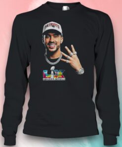 Bad Bunny Grillz X New England Patriots Super Bowl 2026 Shirt