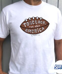 Bad Bunny Together We Are America By Spaghetti Toes Shirt