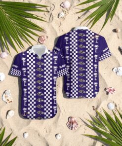 Baltimore Ravens Coconut Trees Hawaii Shirt Summer Collection, Ravens Apparel