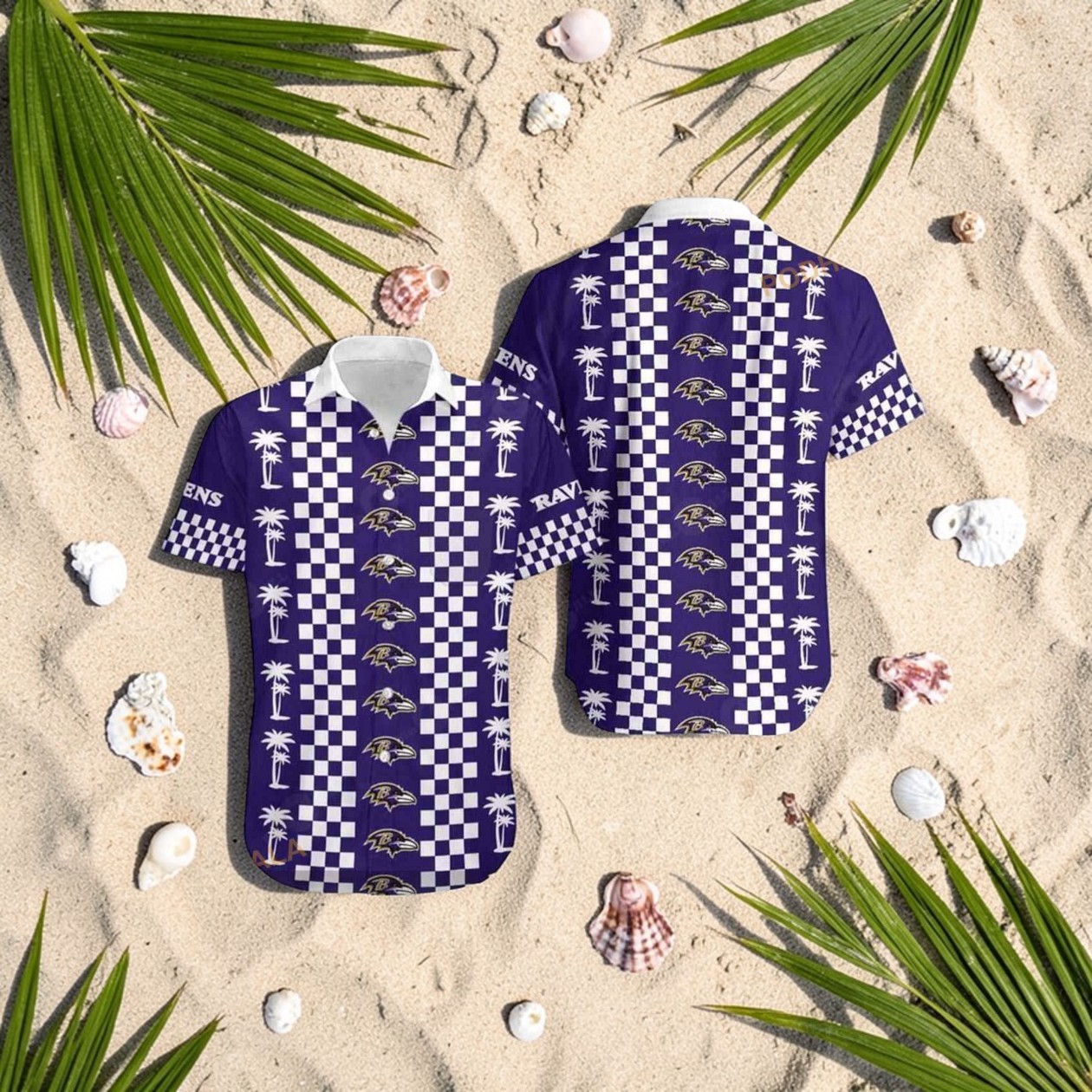 Baltimore Ravens Coconut Trees Hawaii Shirt Summer Collection, Ravens Apparel Baltimore Ravens Coconut Trees Hawaii Shirt Summer Collection, Ravens Apparel