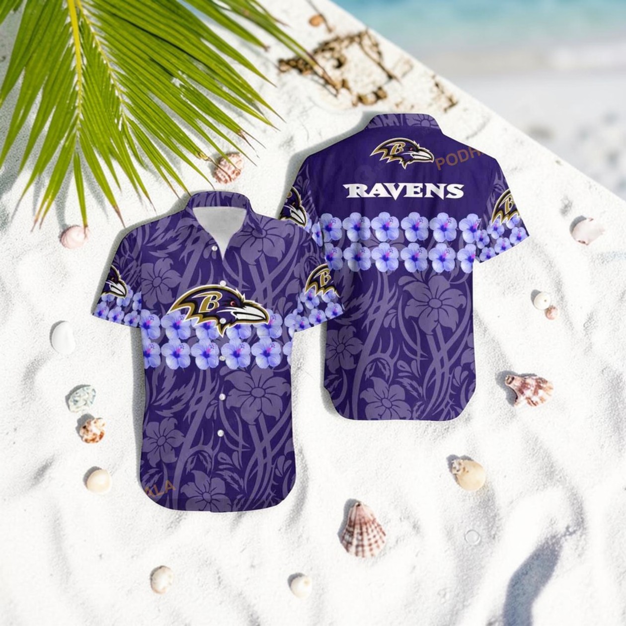 Baltimore Ravens Flower And Logo Hawaii Shirt Summer Collection, Baltimore Ravens Unique Gifts Baltimore Ravens Flower And Logo Hawaii Shirt Summer Collection, Baltimore Ravens Unique Gifts