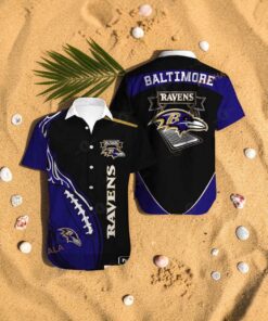 Baltimore Ravens Trending Hawaiian Shirt, Baltimore Ravens Apparel