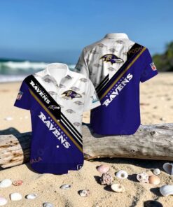 Baltimore Ravens Trending Hawaiian Shirt, Ravens Fan Shirt