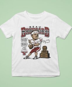 Beau Brungard 2025 Walter Payton Award Winner Youngstown State Penguins Trophy Shirt