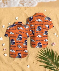 Best Denver Broncos Hawaiian Aloha Shirt Gift, Broncos Apparel