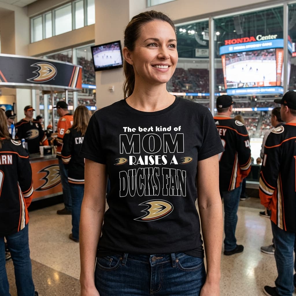 Best Kind Of Mom Raise A Fan Anaheim Ducks Unisex Shirt Best Kind Of Mom Raise A Fan Anaheim Ducks Unisex Shirt