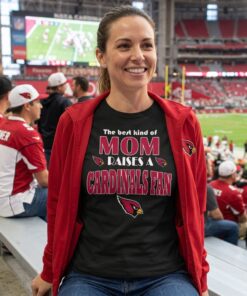 Best Kind Of Mom Raise A Fan Arizona Cardinals Unisex Shirt