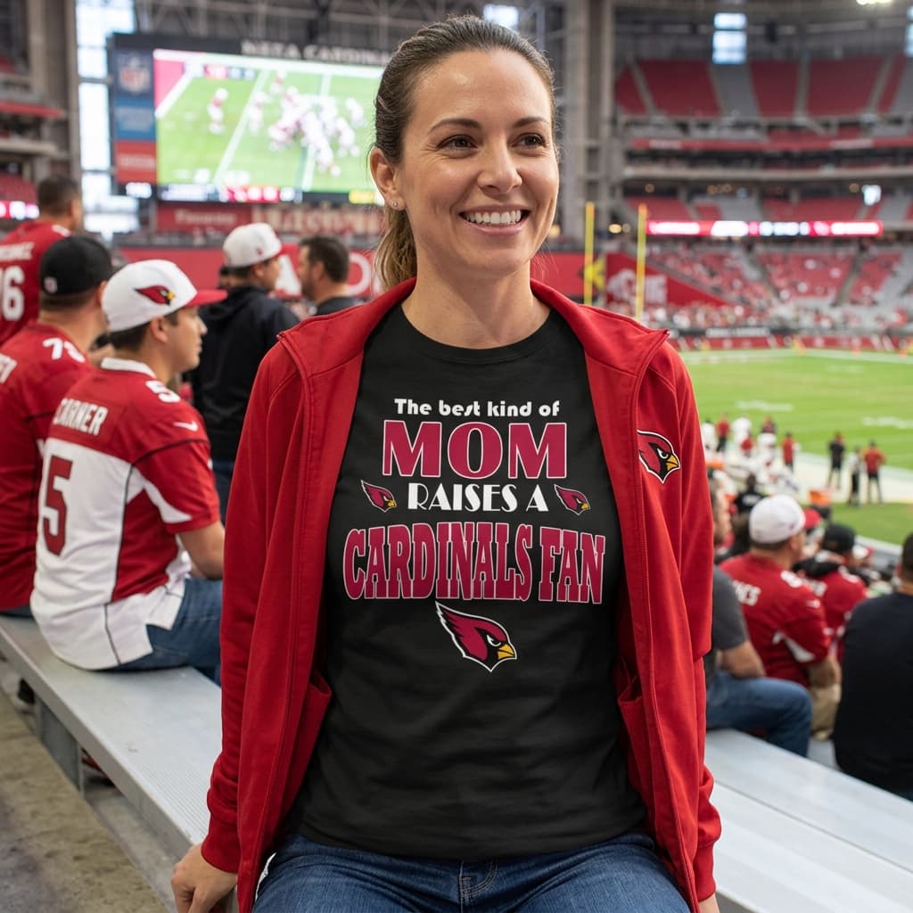 Best Kind Of Mom Raise A Fan Arizona Cardinals Unisex Shirt Best Kind Of Mom Raise A Fan Arizona Cardinals Unisex Shirt