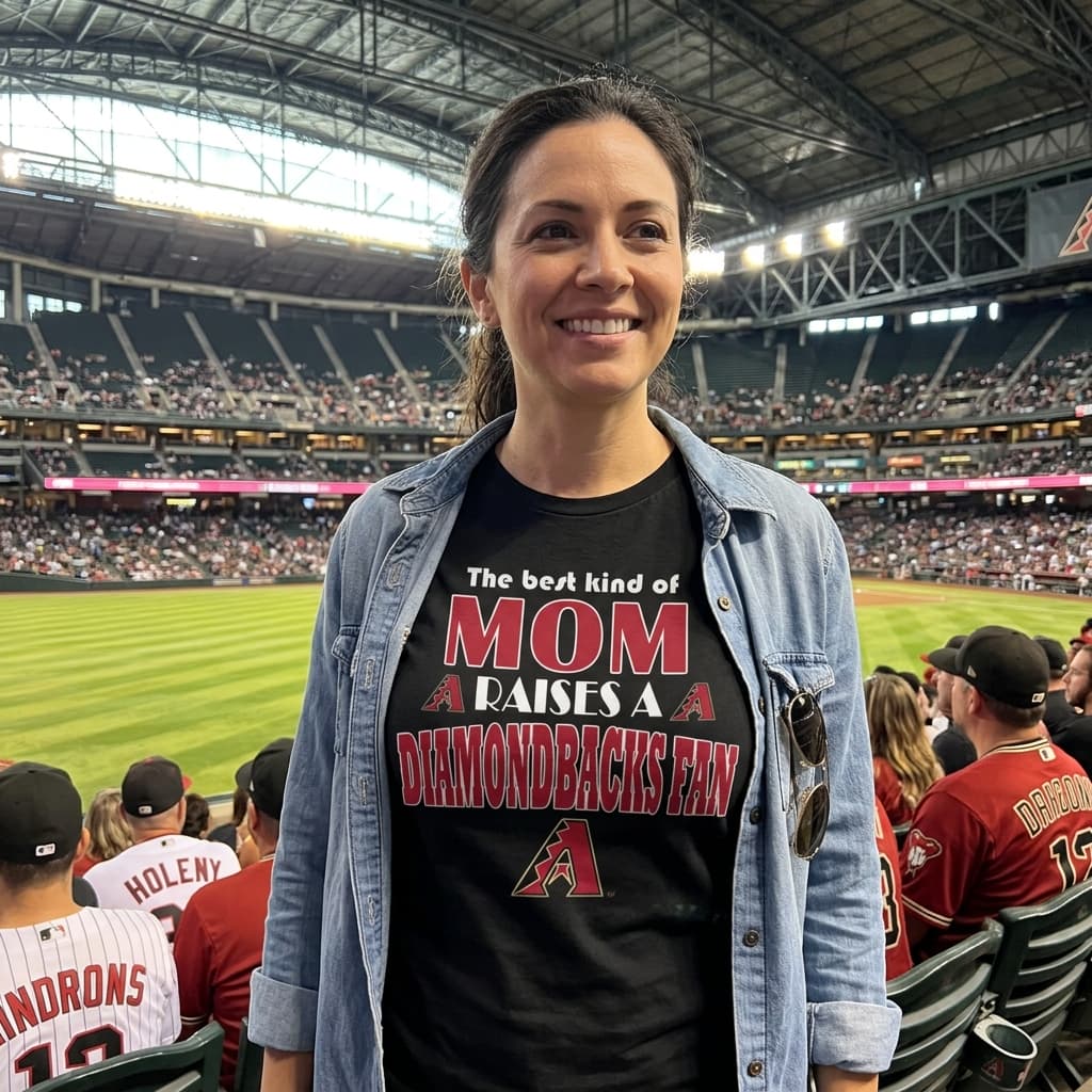 Best Kind Of Mom Raise A Fan Arizona Diamondbacks Unisex Shirt Best Kind Of Mom Raise A Fan Arizona Diamondbacks Unisex Shirt