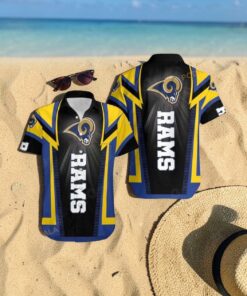 Best Los Angeles Rams Hawaiian Shirt For Big Fans, Rams Gifts for Fans
