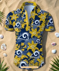 Best Los Angeles Rams Hawaiian Shirt For Hot Fans, Los Angeles Rams Gear
