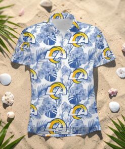 Best Los Angeles Rams Hawaiian Shirt Gift For Fans, Los Angeles Rams Unique Gifts