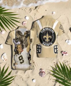 Best New Orleans Saints Hawaiian Shirt For Hot Fans, Tropical Shirt, Saints Apparel