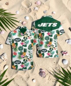 Best New York Jets Hawaiian Shirt For Big Fans, Tropical Shirt, Jets Shirt