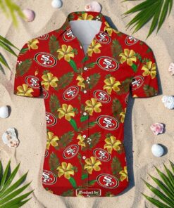 Best San Francisco 49ers Hawaiian Shirt For Big Fans, Tropical Shirt, San Francisco 49ers Gifts