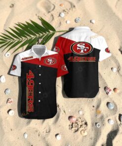 Best San Francisco 49ers Hawaiian Shirt For Cool Fans, Tropical Shirt, San Francisco 49ers Merchandise