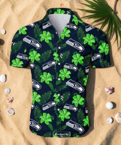 Best Seattle Seahawks Hawaiian Shirt For Big Fans, Tropical Shirt, Seattle Seahawks Team Gifts