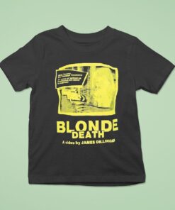 Blonde Death Bleeding Skull Shirt