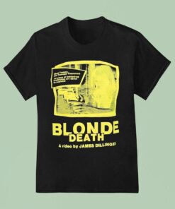 Blonde Death Bleeding Skull Shirt